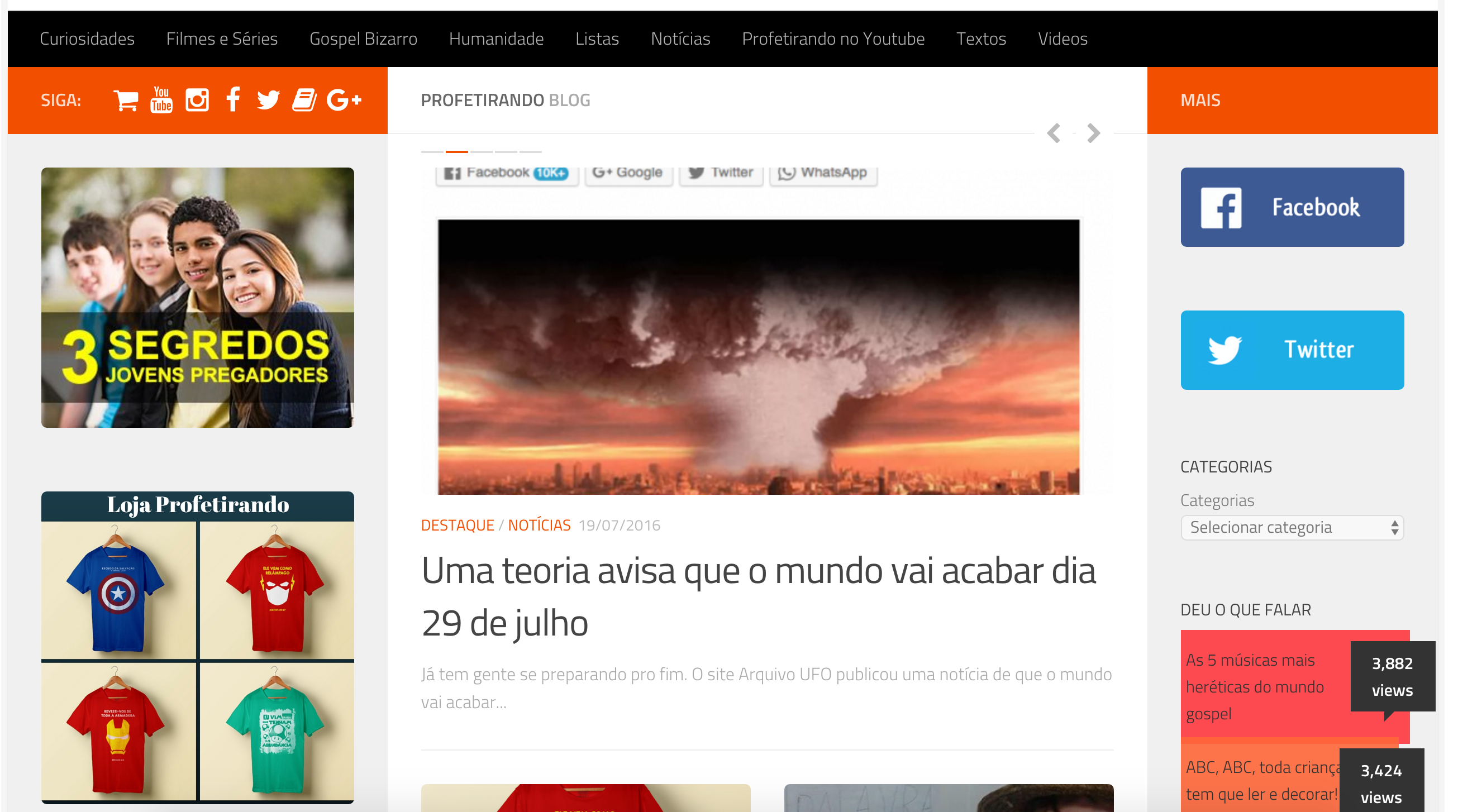 Imagem integrante do Artigo 12 melhores blogs cristaos